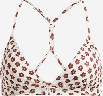 Hauts de bikini 'Pro' ROXY en marron : devant