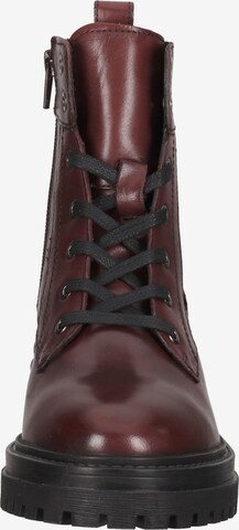 GEOX Lace-Up Ankle Boots in Brown