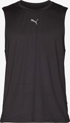 PUMA Performance shirt 'Cloudspun' in Black: front