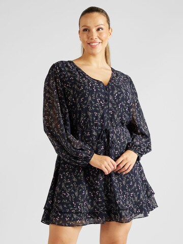 Robe 'Lenni' ABOUT YOU Curvy en bleu : devant