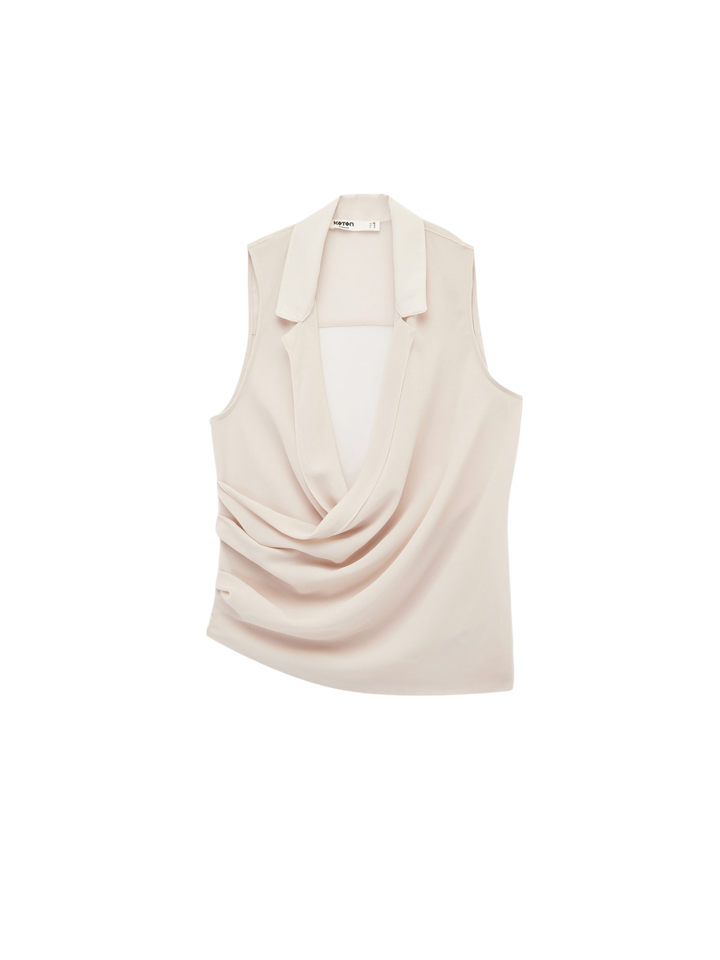 Koton Blouse in XXS in de kleur Crème, Productweergave