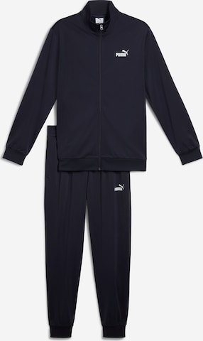 Survêtement 'Essentials' PUMA en bleu : devant