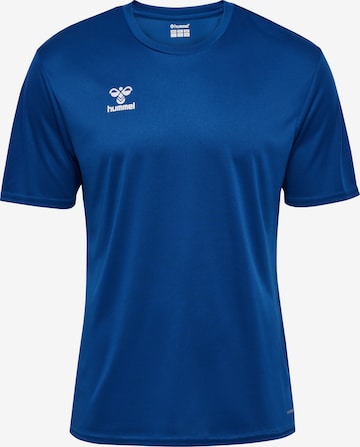 Hummel Performance Shirt 'ESSENTIAL' in Blue: front