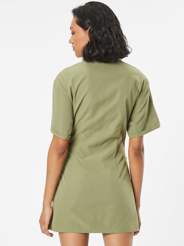 Rochie tip bluză de la Misspap pe verde