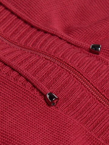 Goldner Knit Cardigan in Red