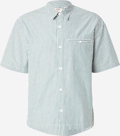 LEVI'S ® Košulja 'Short Sleeve Zandt Cropped Shirt' u zelena / bijela, Pregled proizvoda