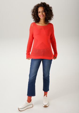 Aniston CASUAL Sweater in Red