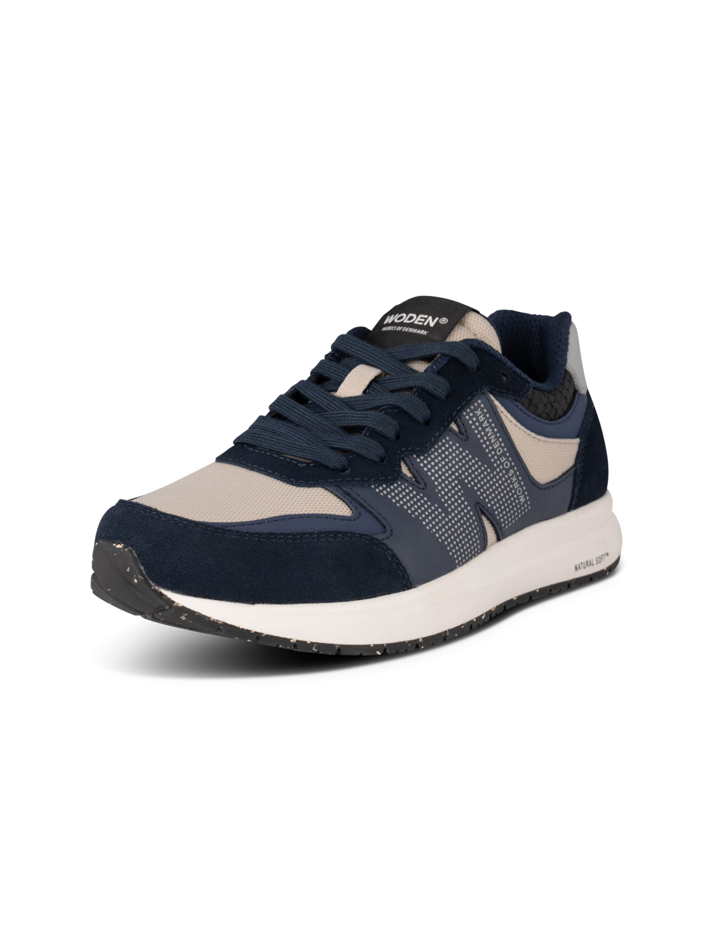 WODEN Sneakers laag in Blauw: voorkant
