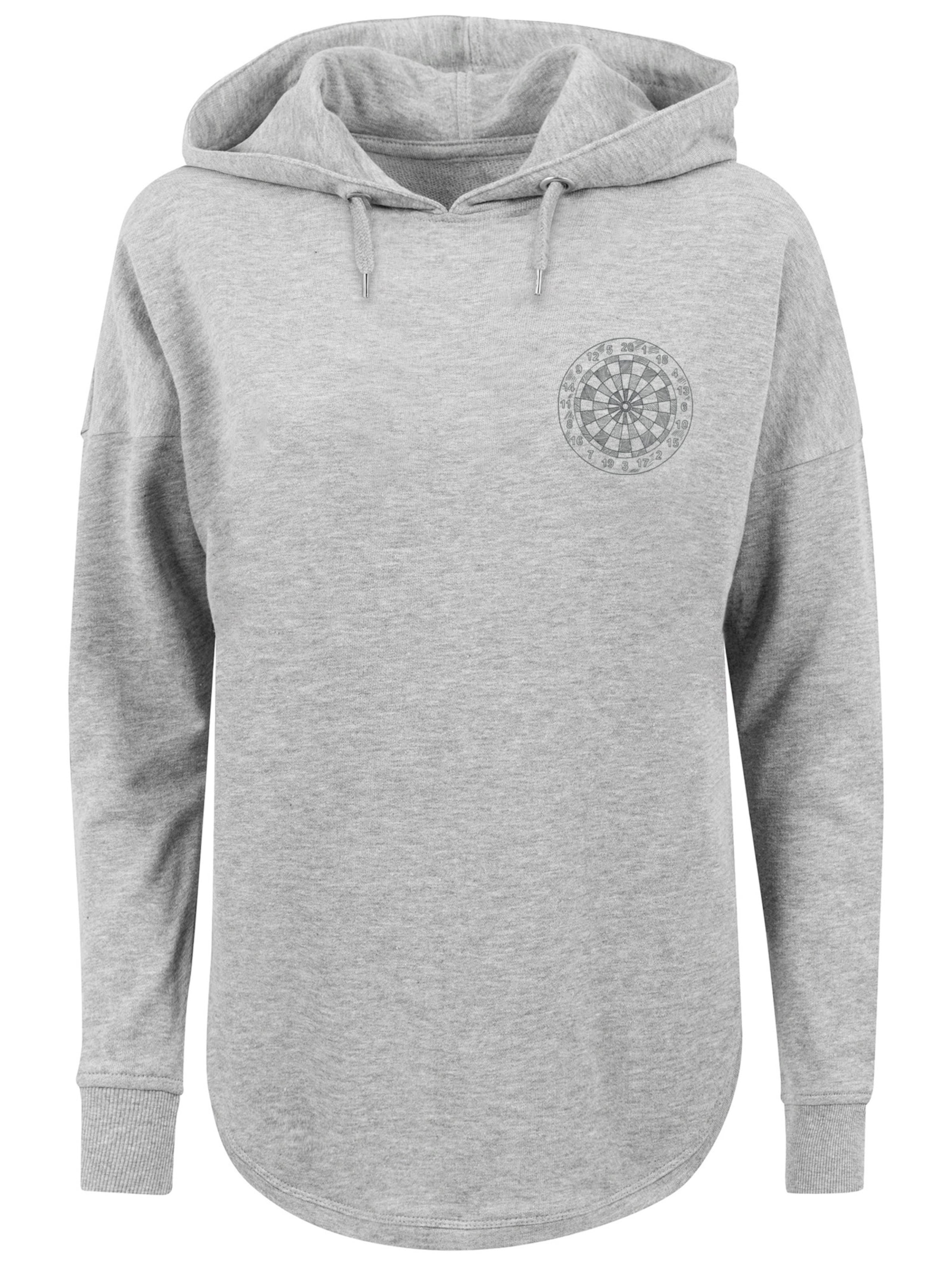 Sweat-shirt F4NT4STIC en gris : devant