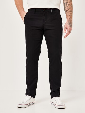 REDPOINT Slimfit Hose in Schwarz: Vorderseite