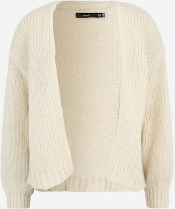 Vero Moda Petite - Cárdigan 'MAYBE' en beige: frente