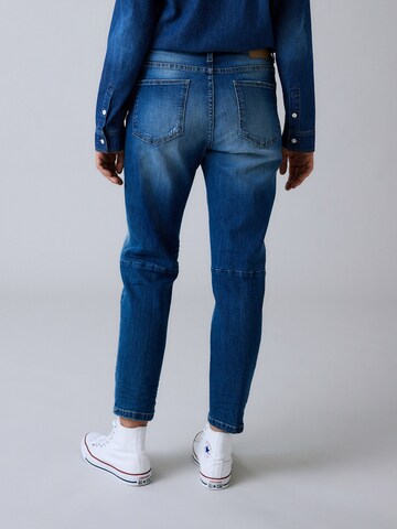 OPUS Tapered Jeans 'Liandra' in Blauw