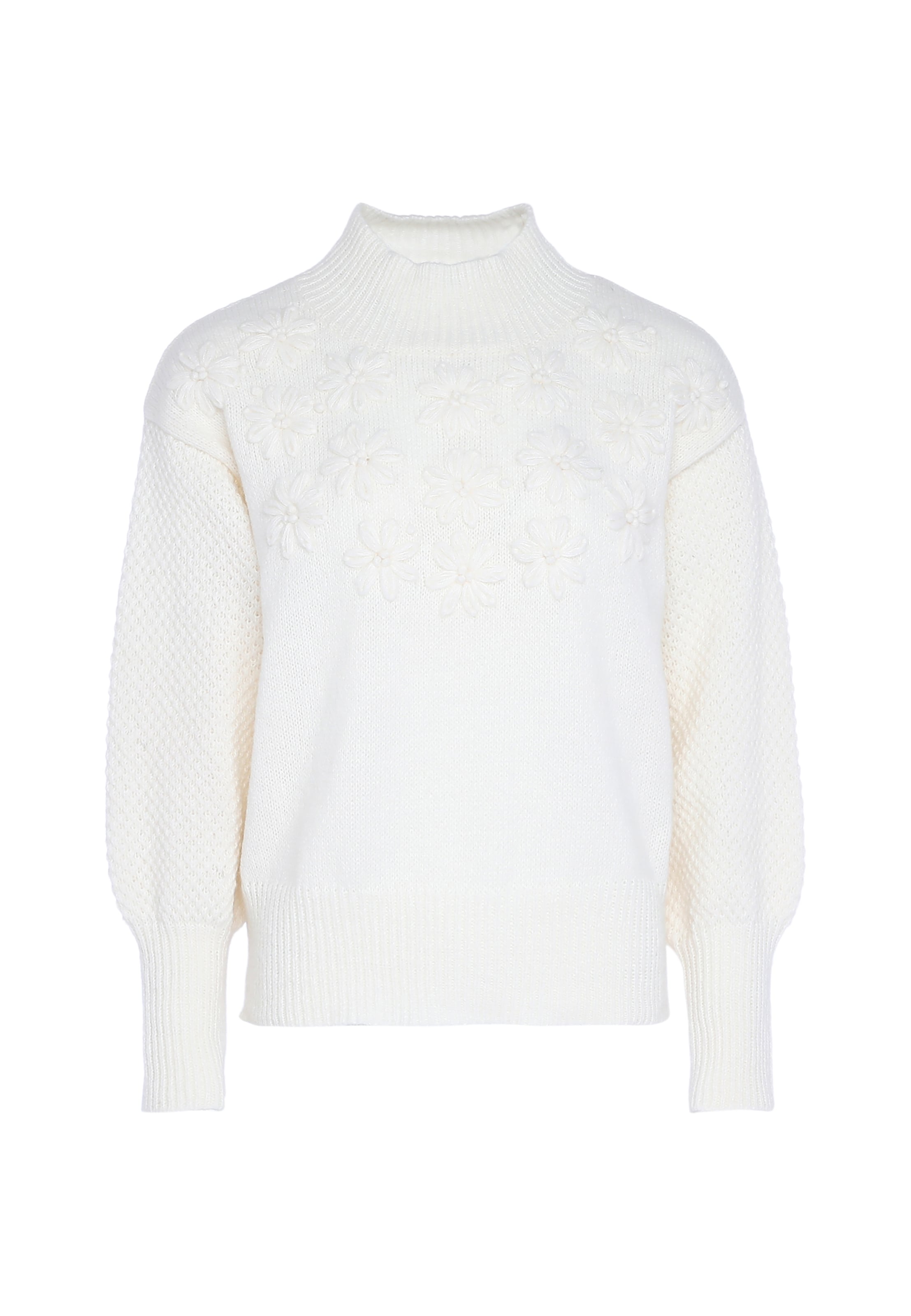 ebeeza Свитер в Белый: спереди