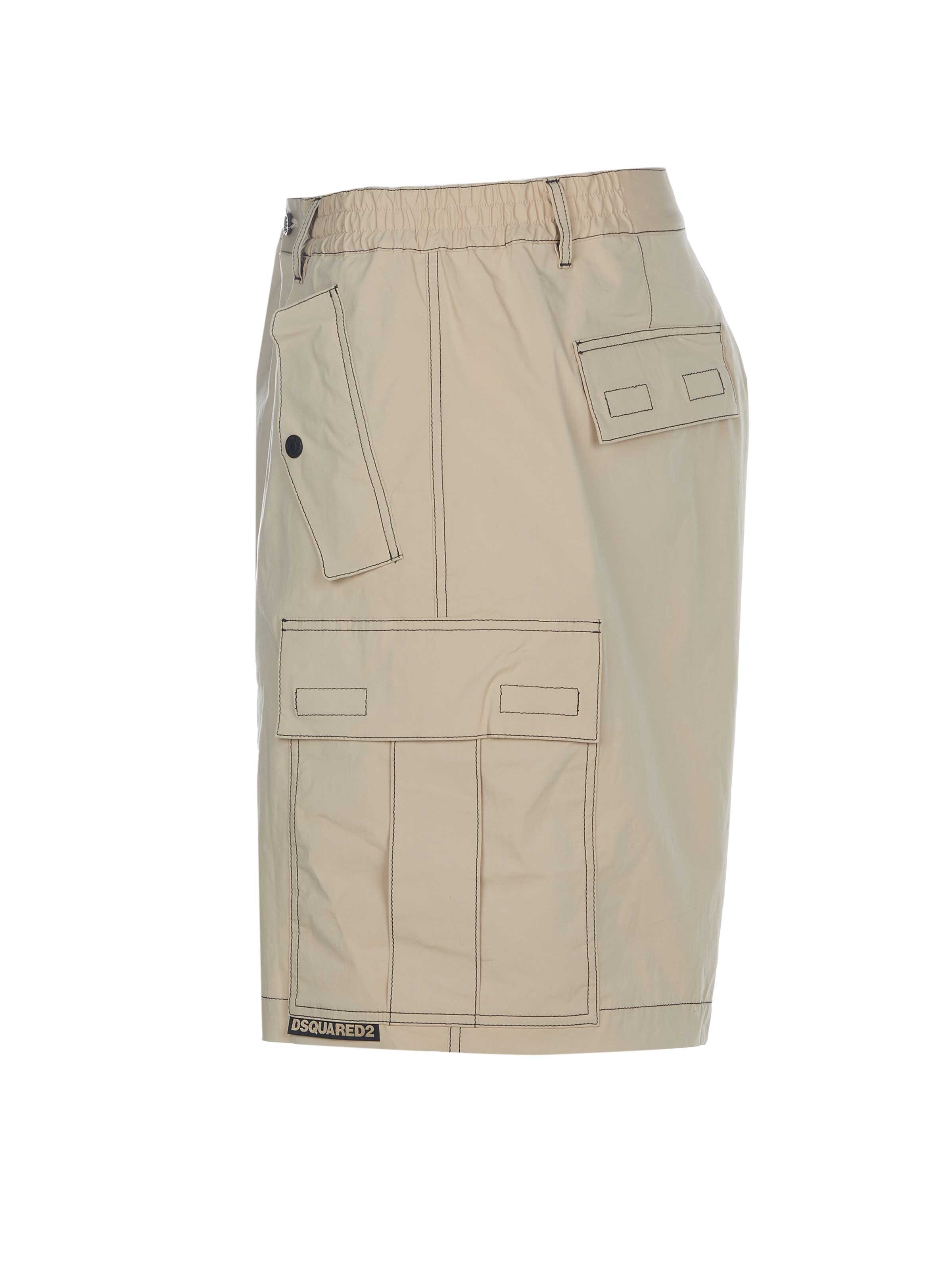 DS2 Regular Hose 'Dsquared2'‌‌‌‌‌‌‌ in Beige