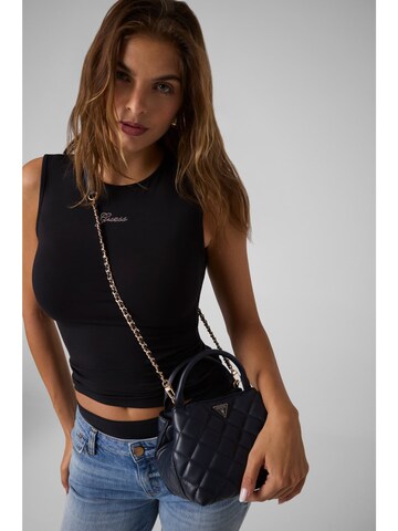 GUESS Handtasche 'Juliet' in Blau