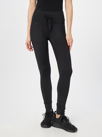 Marika Tapered Workout Pants 'MADISON' in Black: front