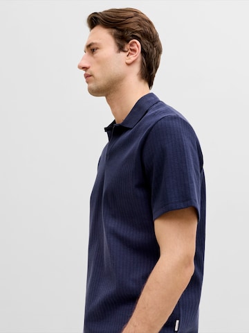 JJ Rebel Tričko 'JREBDENVER' – modrá