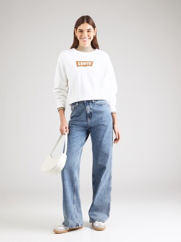 balta LEVI'S ® Megztinis be užsegimo 'HERITAGE'
