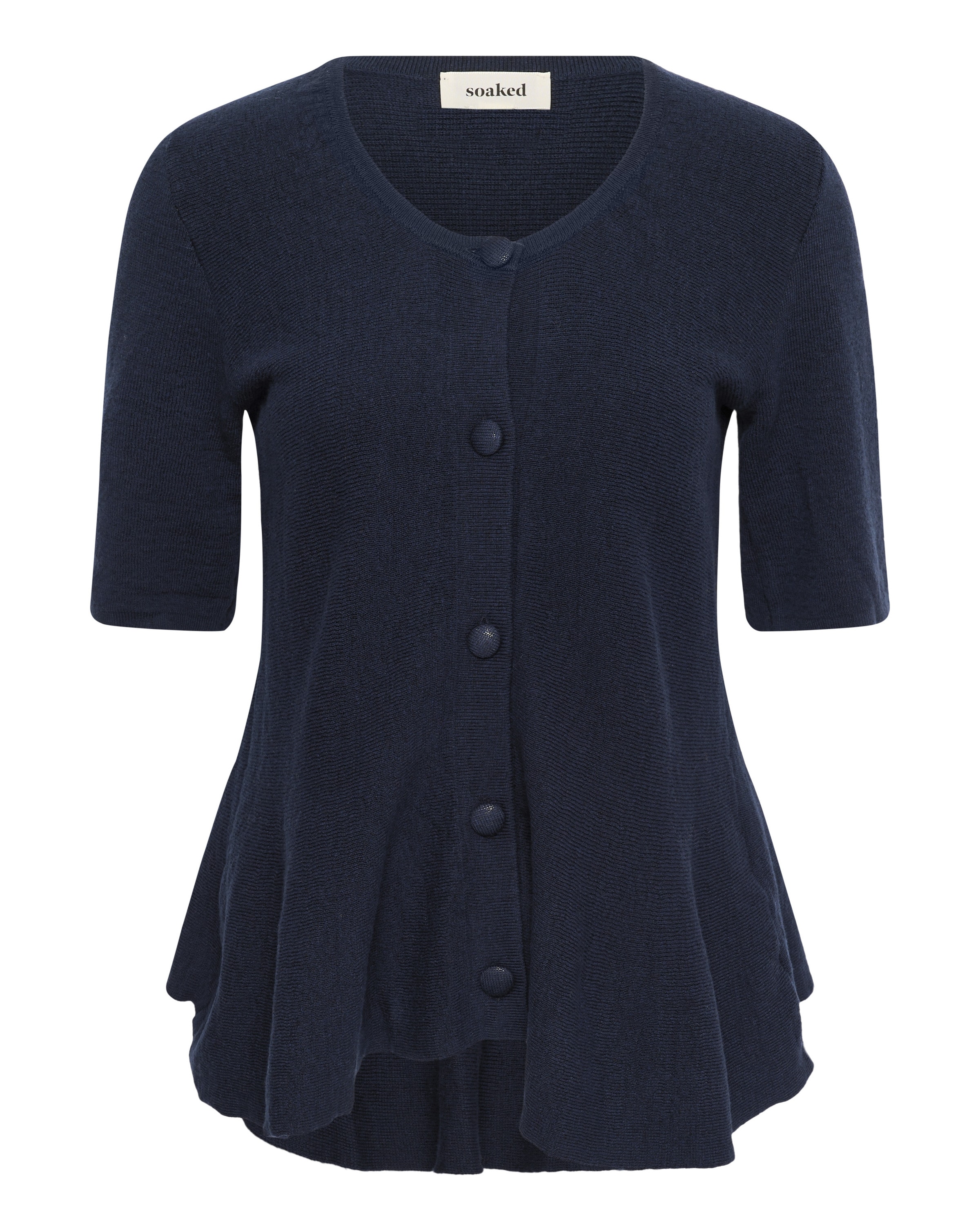 SOAKED IN LUXURY - Cárdigan en azul: frente