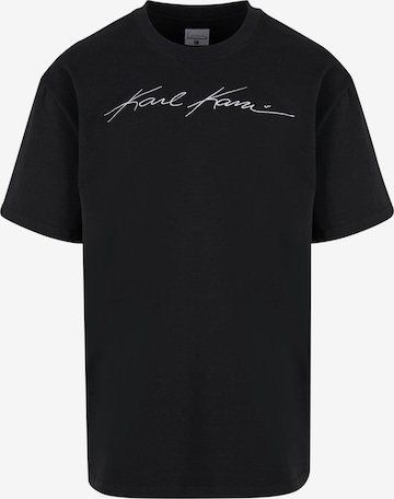 T-Shirt Karl Kani en noir : devant