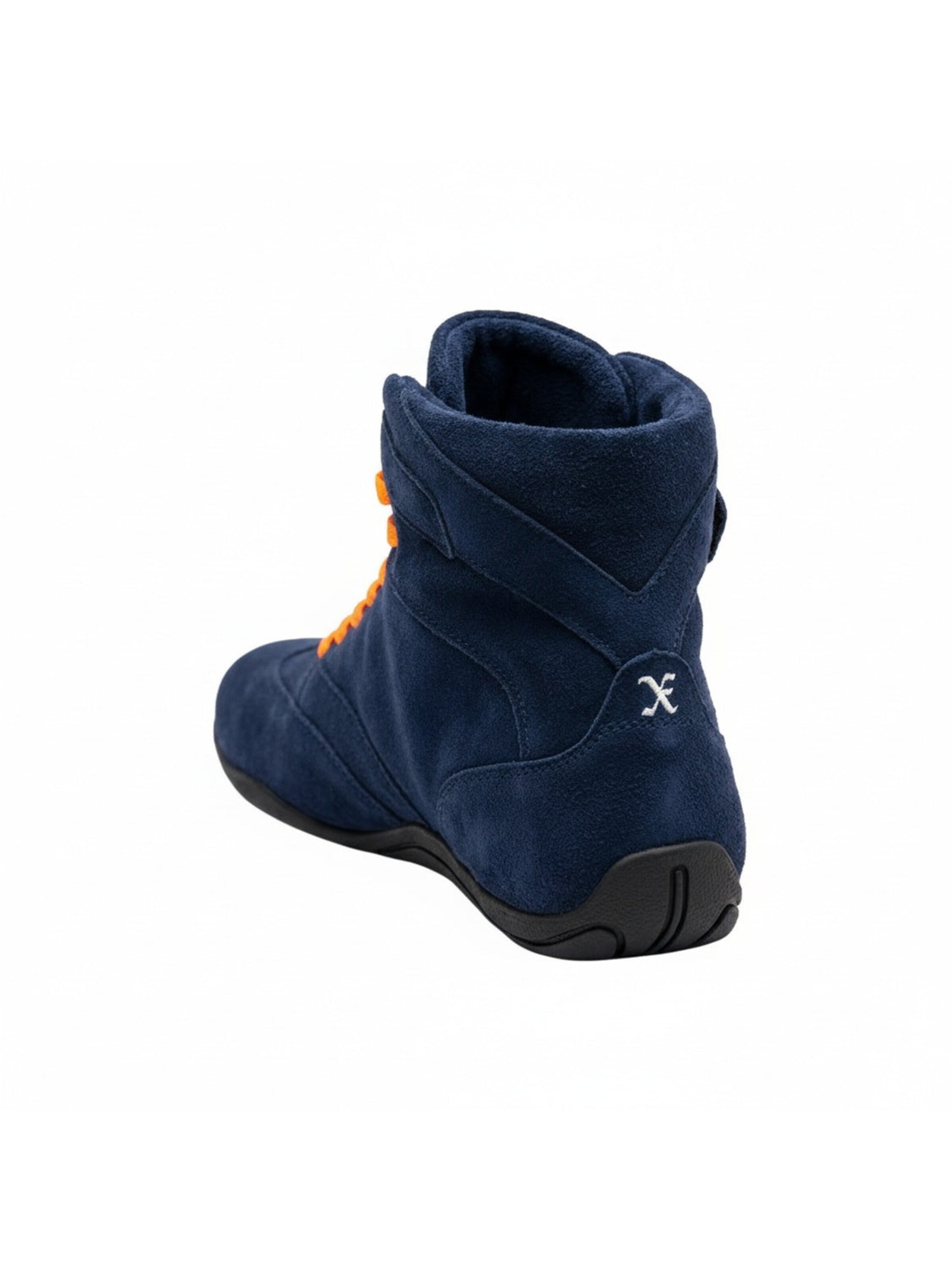Sneaker alta 'Pat Moss' di Yoxeone in blu