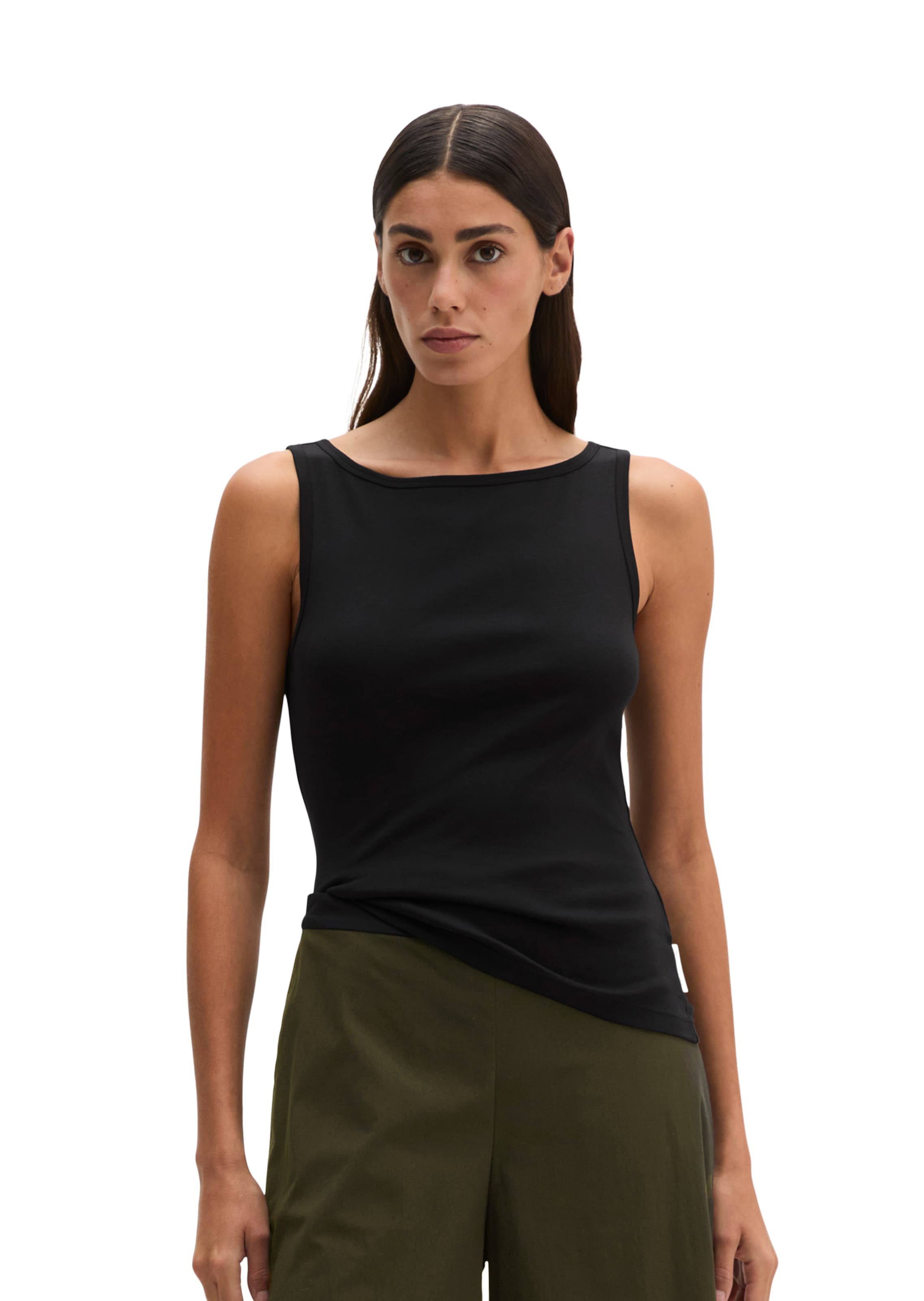Marc O'Polo Top in Schwarz: Vorderseite