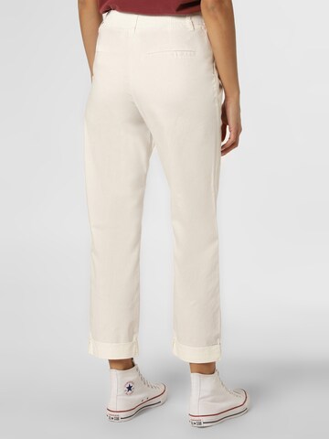 Marie Lund Loose fit Pleat-Front Pants in Beige