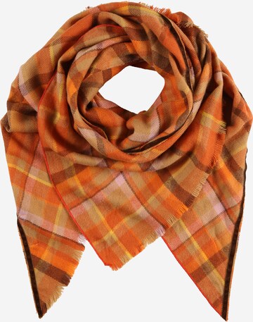 CODELLO Shawl in Orange: front