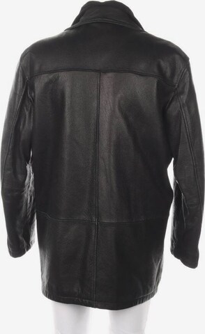 LLOYD Lederjacke / Ledermantel L-XL in Schwarz