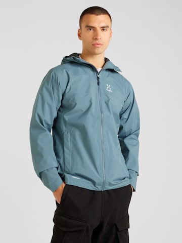 Haglöfs Outdoor jacket 'Korp Proof' in Blue: front