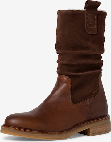 TAMARIS Ankle Boots in Brown: front