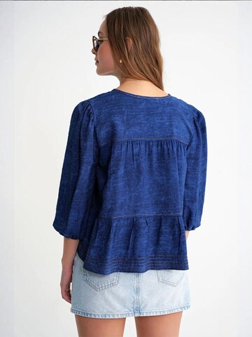 MixRay Blouse in Blauw