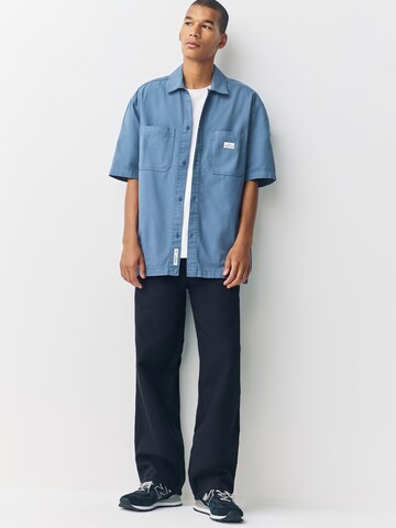 Next Regular Fit Hemd in Blau