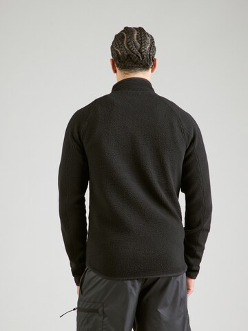 PEAK PERFORMANCE Funktionsfleecejacke in Schwarz