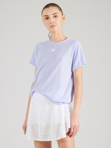 ADIDAS PERFORMANCE - Camiseta funcional 'Train Essentials' en lila: frente