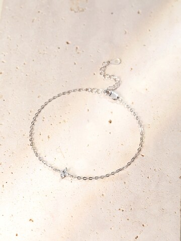 Hey Happiness Armband 'Bloom'‌‌ in Silber