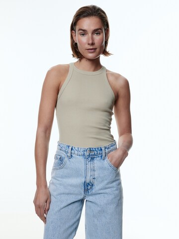 EDITED Top 'Orelia' in Beige: voorkant