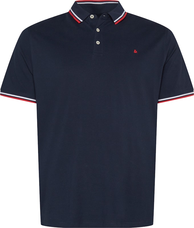 Jack & Jones Plus Shirt 'Paulos' in Navy Jack & Jones Plus Shirt 'Paulos' in Navy