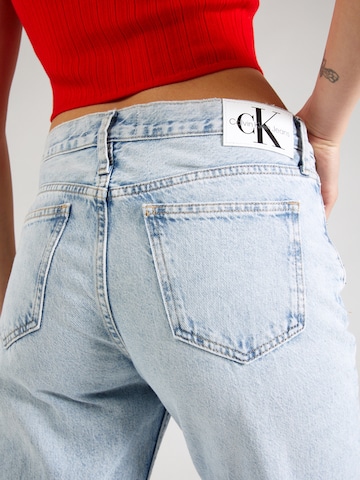 Calvin Klein Jeans Обычный Джинсы 'LOW RISE STRAIGHT' в Синий