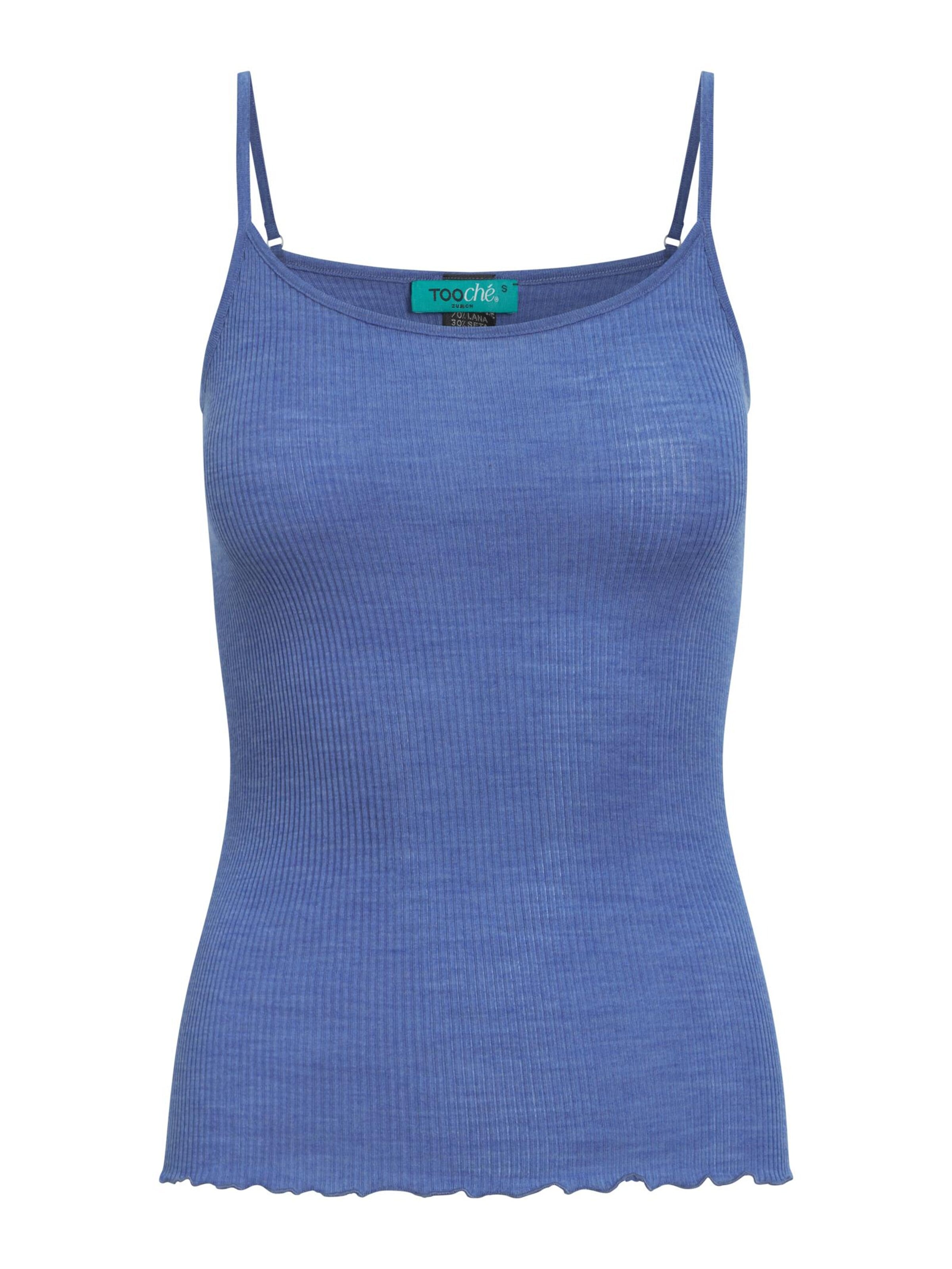 TOOche Top in Blue: front