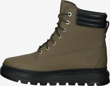 TIMBERLAND Lace-Up Ankle Boots in Green