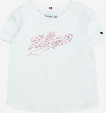 T-Shirt TOMMY HILFIGER en blanc : devant