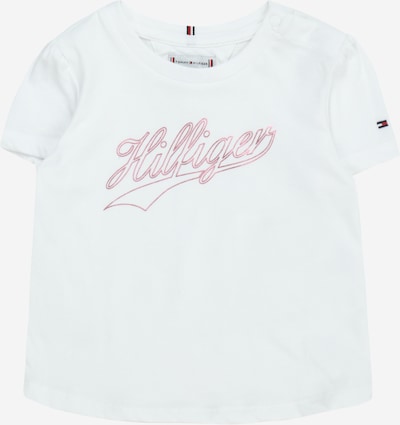 TOMMY HILFIGER T-Shirt in navy / altrosa / rot / weiß, Produktansicht