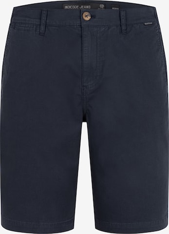 INDICODE JEANS Trousers 'Bjerre' in Blue: front