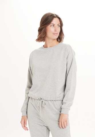 Athlecia Sportief sweatshirt 'Soffina' in Grijs: voorkant