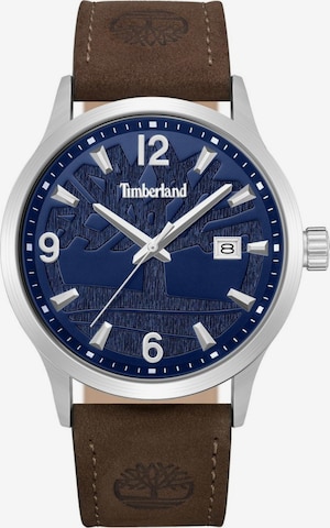TIMBERLAND Analoguhr 'Date watch Trumbull' in Braun: Vorderseite