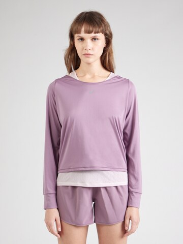ASICS - Camiseta funcional 'NAGINO' en lila: frente