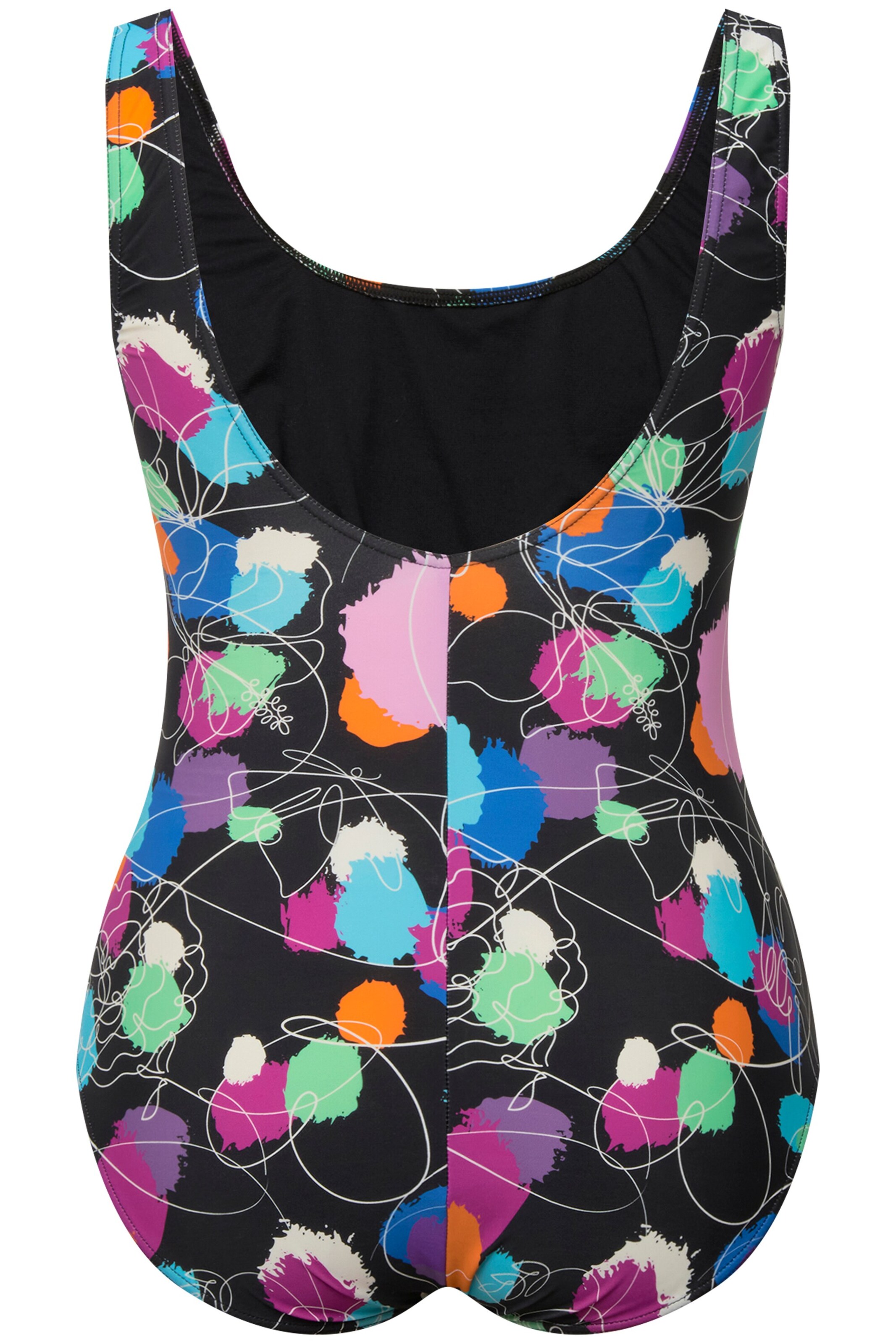 Bustier Maillot de bain Ulla Popken en mélange de couleurs