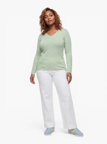 ONLY Carmakoma Pullover 'CARGeena' in Grün