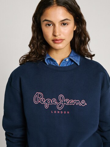 Sweat-shirt Pepe Jeans en bleu